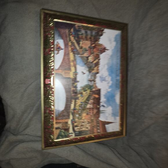 1984 E Otto Schmidt Lebkuchen Large Biscuit Cookie Tin Box West Germany - Picture 9 of 16